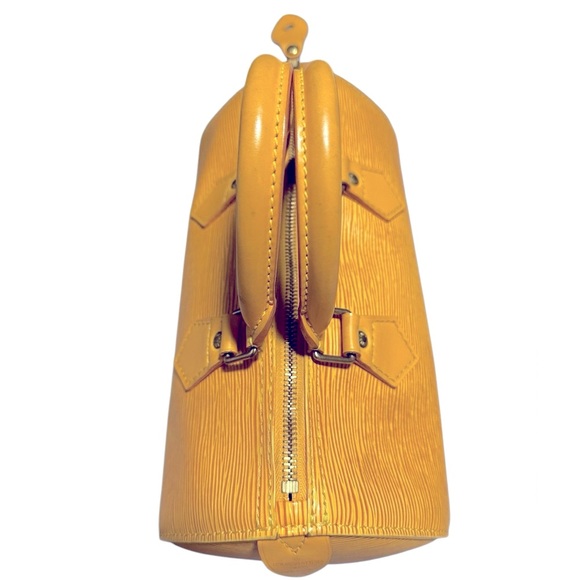 Louis Vuitton Yellow Epi Leather Speedy 25 - Picture 8 of 16